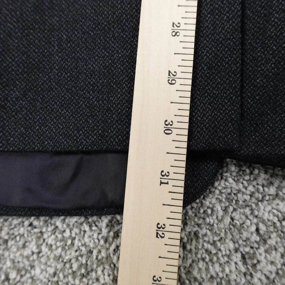 Ralph Lauren Chaps Jacket Mens 42 Gray Blue Button‎ Sport Coat LambsWool Blazer